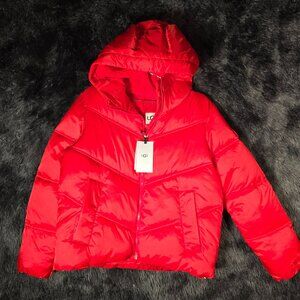 UGG Ronney Cropped Puffer Jacket Ignite Quilted Lightweight Womens